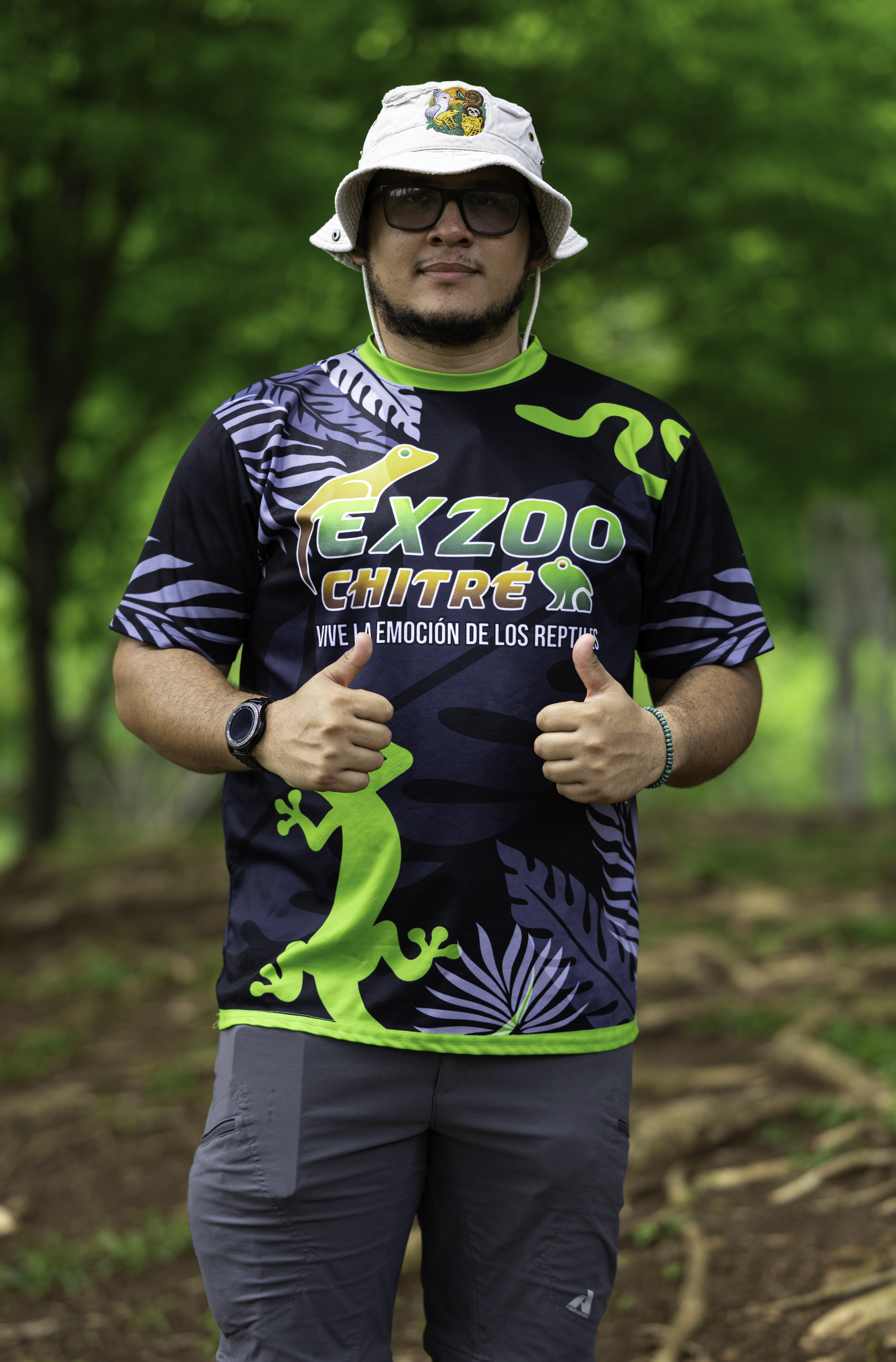 Christopher Rooy Gutiérrez Castillero, comunicador de Exzoo Chitré