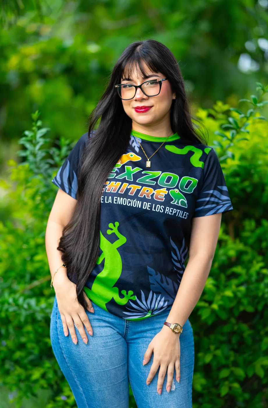 Evelyn Arlene Escobar Arenas, azafata de Exzoo Chitré